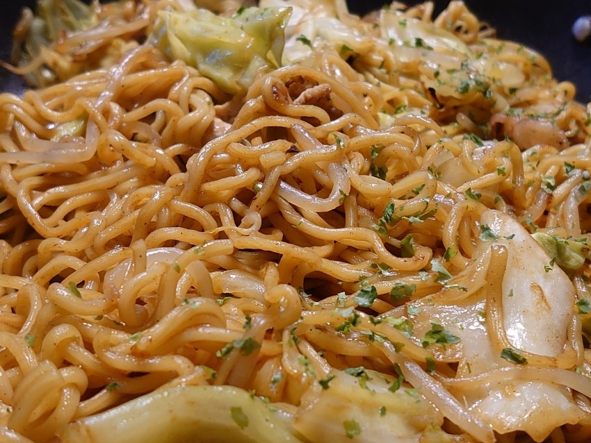 ホイル焼き焼きそば