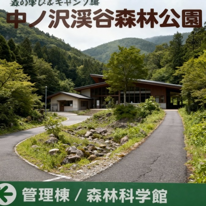 中ノ沢渓谷森林公園キャンプ場 新潟県