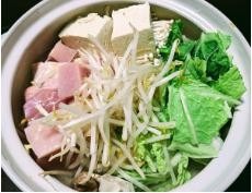 ミニ鳥鍋 キャンプでも鍋は最高